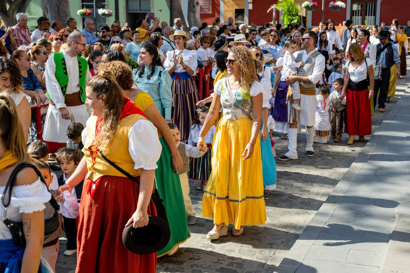 Romería infantil en Gáldar