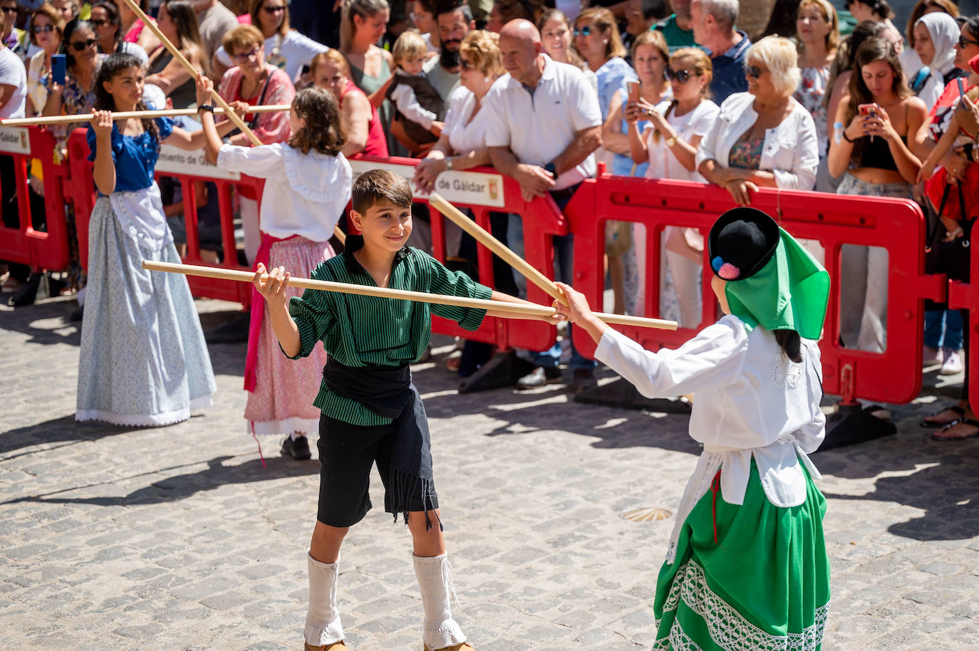Romería infantil en Gáldar
