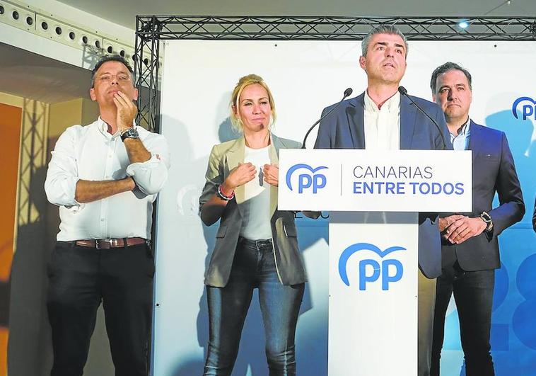 El PP gana cinco escaños y ya se ve en el Gobierno canario