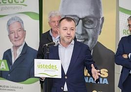 Teodoro Sosa, en una imagen de archivo durante esta campaña electoral.