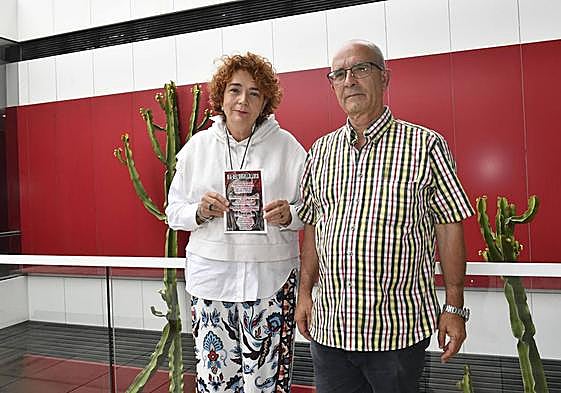 Los presidentes de las asociaciones Abilap y Espiral, Carmen Agrafojo (i) y Emilio Gotera (d), respectivamente.