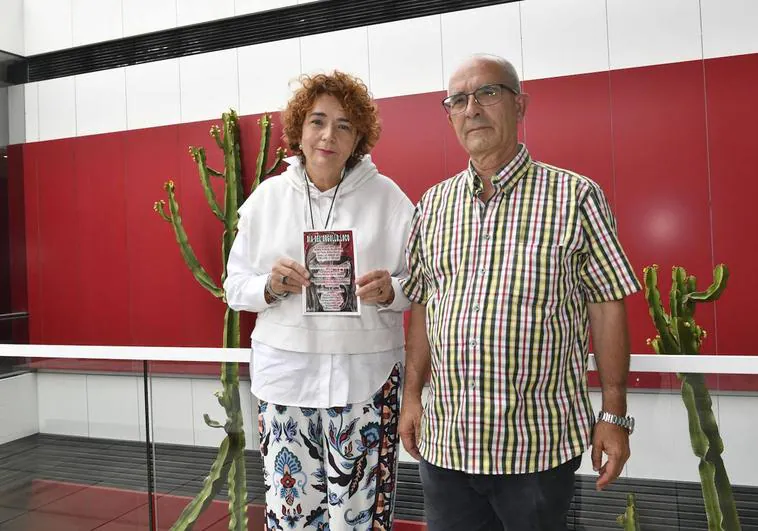 Los presidentes de las asociaciones Abilap y Espiral, Carmen Agrafojo (i) y Emilio Gotera (d), respectivamente.