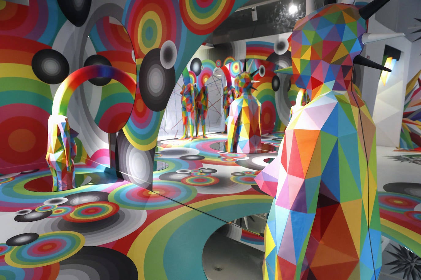 Obra expuesta en el Museo Gran Vía 15, en Madrid, un nuevo espacio que ofrece una perspectiva propia al arte contemporáneo y que abre sus puertas.. 