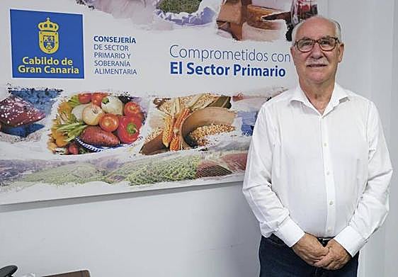 Miguel Hidalgo es consejero de Sector Primario del Cabildo de Gran Canaria.
