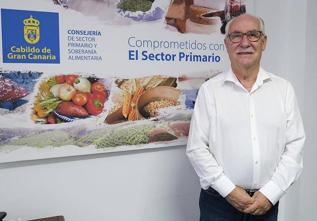 Miguel Hidalgo es consejero de Sector Primario del Cabildo de Gran Canaria.
