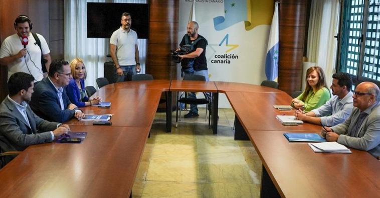 Clavijo y Domínguez sellan este fin de semana el reparto del poder