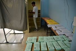 Papeletas de las últimas eleccioes municipales.