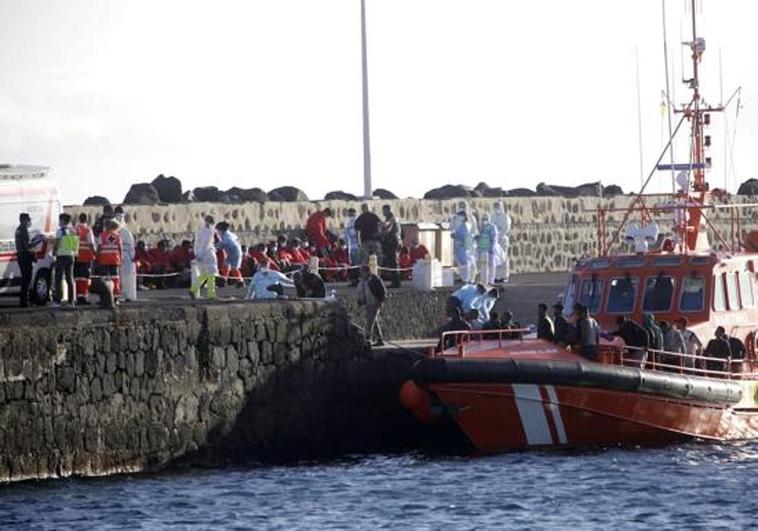 138 migrantes socorridos en el rescate de tres pateras