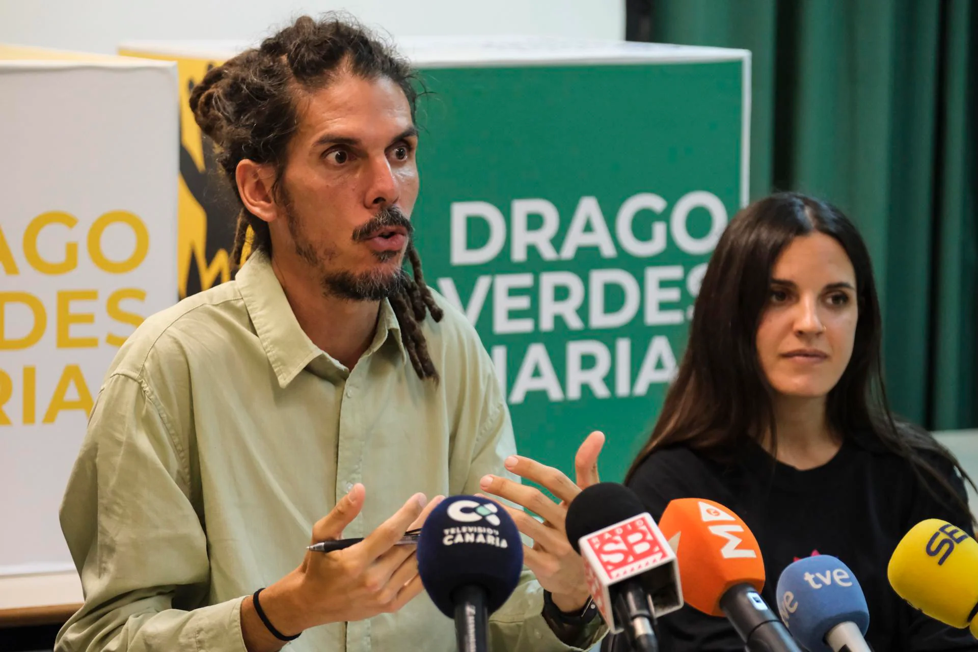 El dirigente de Drago Verdes Canarias, Alberto Rodríguez.