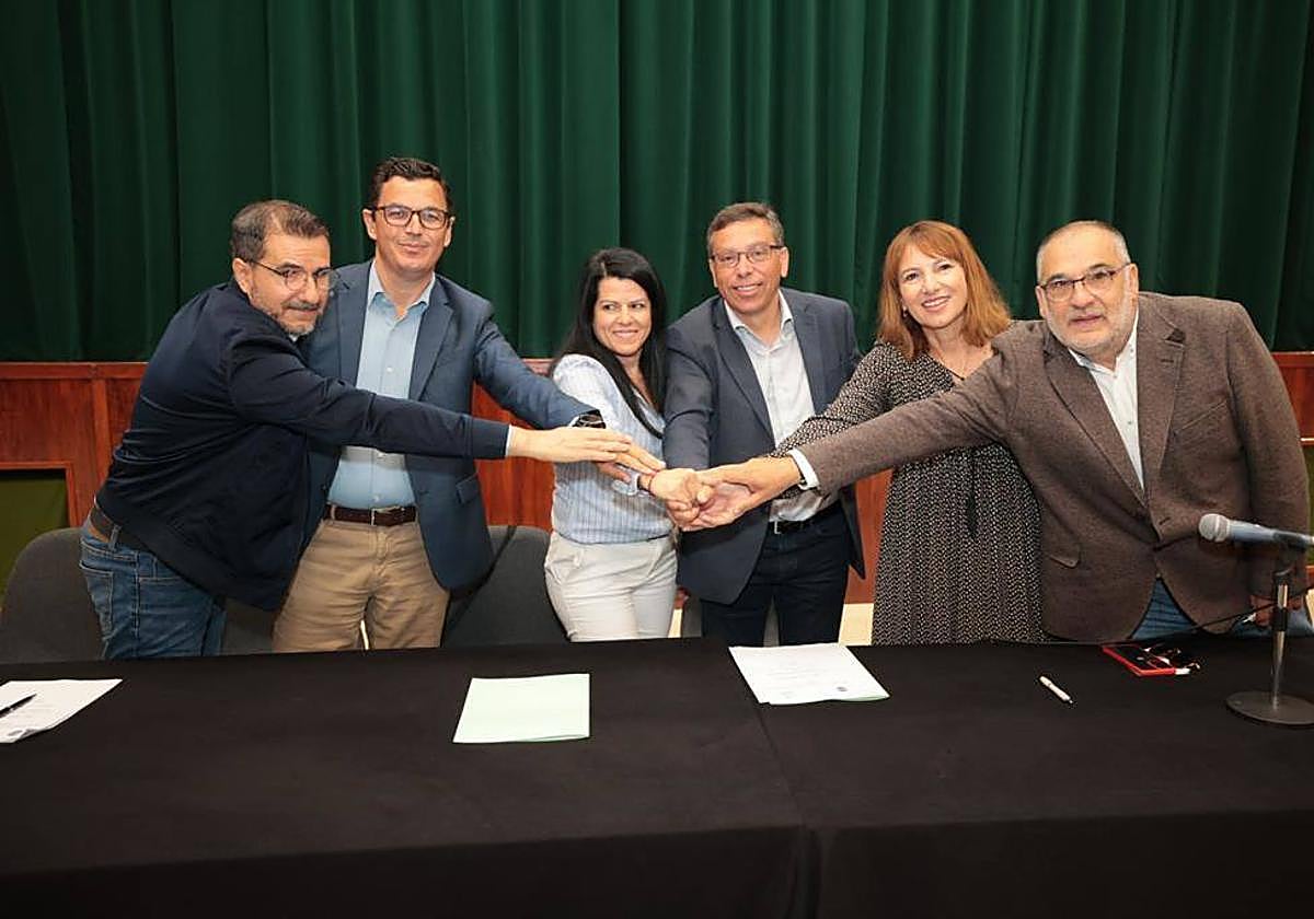 El pacto de Valsequillo, en imágenes