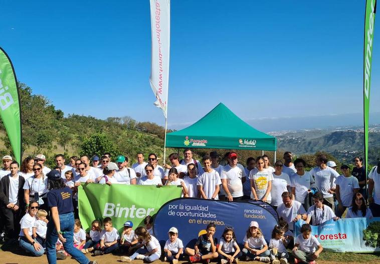 Foresta y Binter plantan más de 7.000 árboles en zonas afectadas por incendios