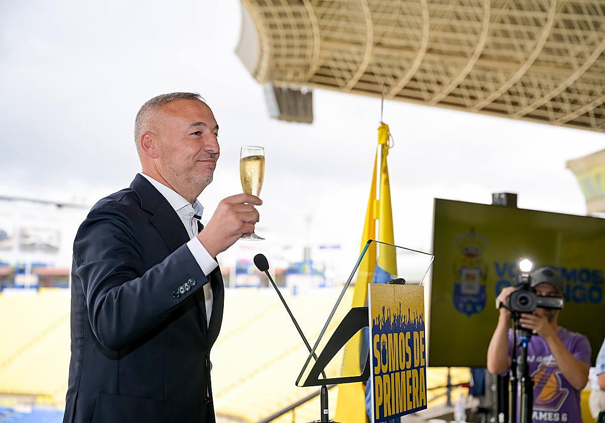 Cóctel de la UD Las Palmas para celebrar el ascenso