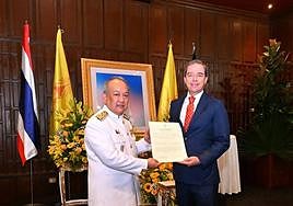 Christoph Kiessling es nombrado cónsul honorario de Tailandia en Canarias