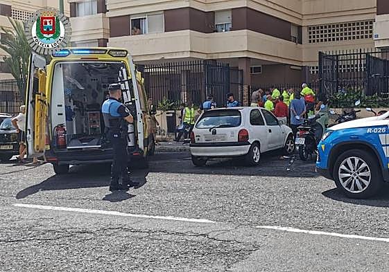 Un joven herido tras recibir una puñalada en La Paterna