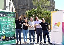 Imagen de la rueda de prensa del Fiestoron.