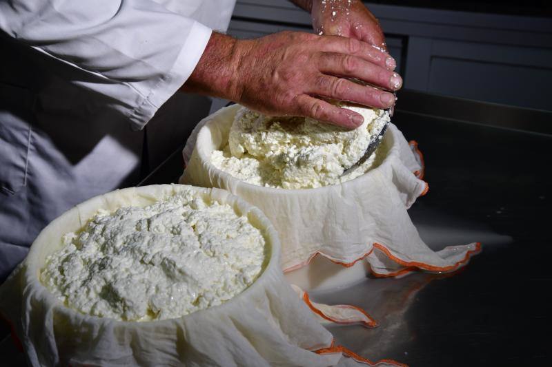 El cortijo de Caideros ensaya un queso de cuajo con fermentos naturales de la leche cruda de oveja