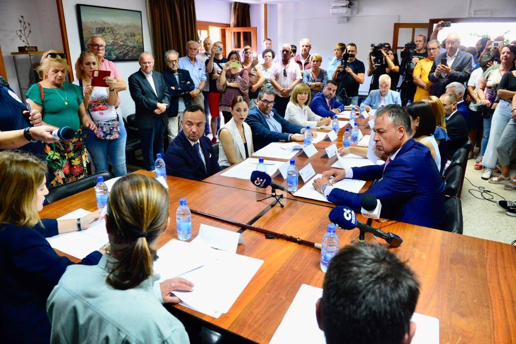 Alexis Ramos recoge el bastón de mando en San Mateo