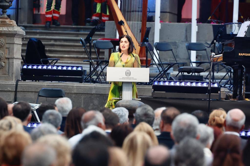 El pregón de la capital grancanaria, en imágenes