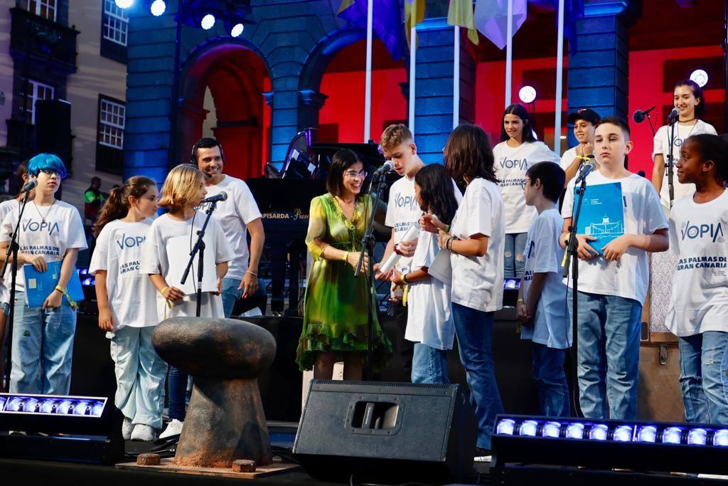 El pregón de la capital grancanaria, en imágenes