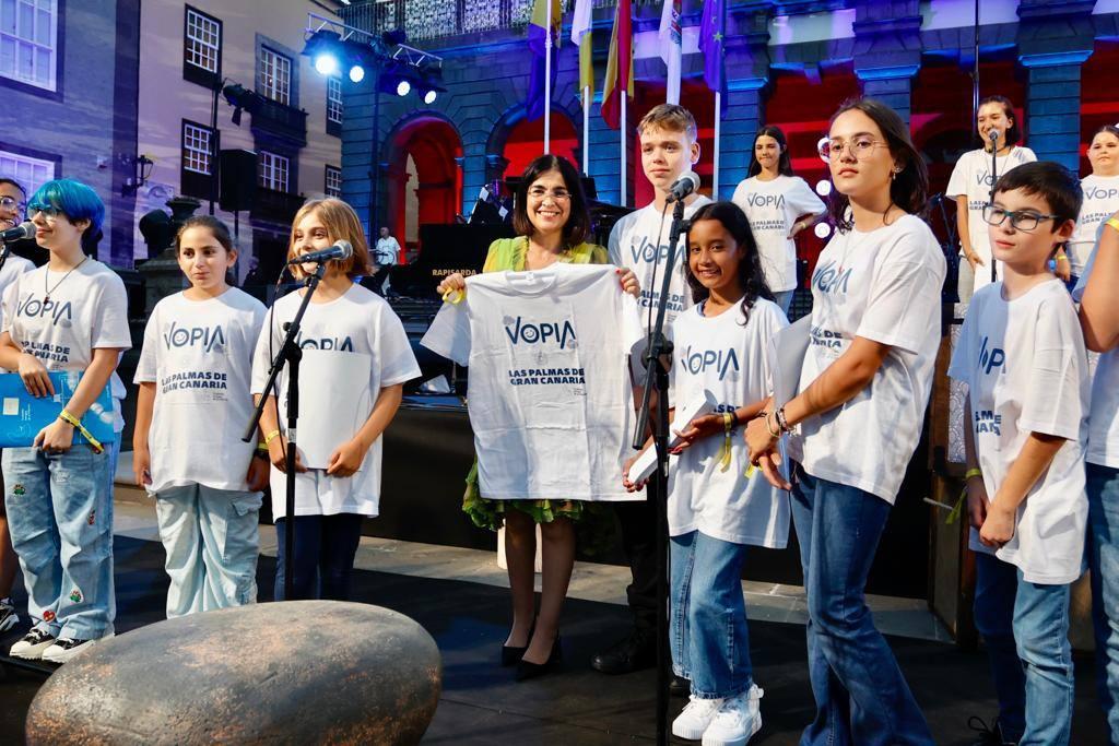 El pregón de la capital grancanaria, en imágenes