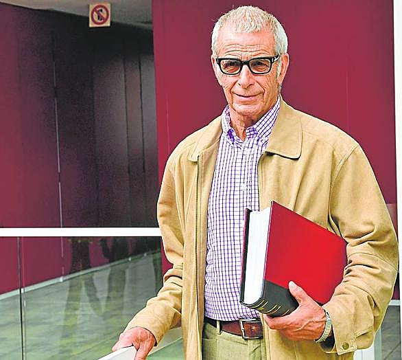 Antonio González, en una imagen en el periódico