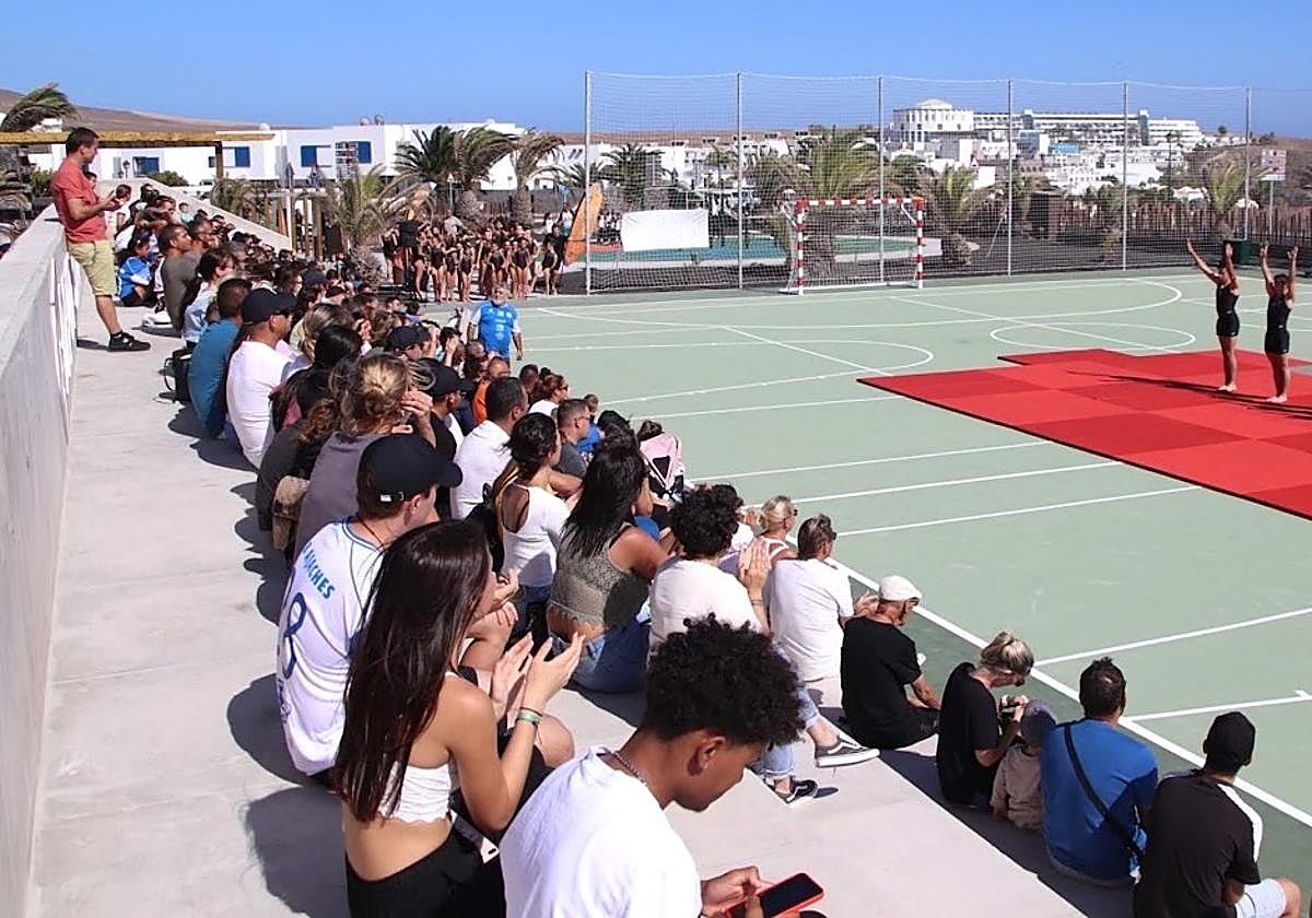 Exhibición deportiva sureña.