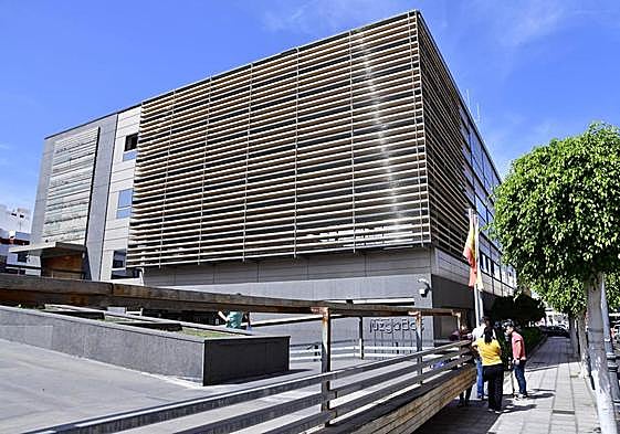 Imagen del edificio judicial de Telde donde se está instruyendo esta causa.
