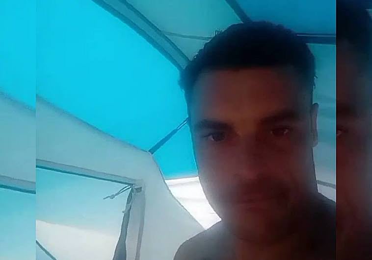 Imágenes del afectado.