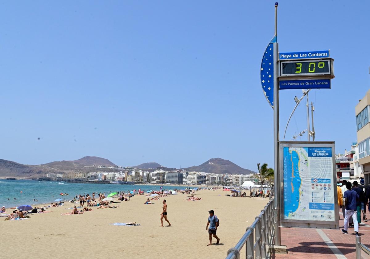 La primera ola de calor comienza en Gran Canaria con máximas de 37 grados