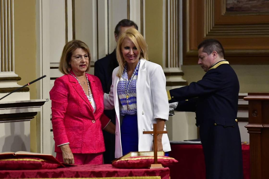 El inicio de la XI legislatura del Parlamento de Canarias, en imágenes