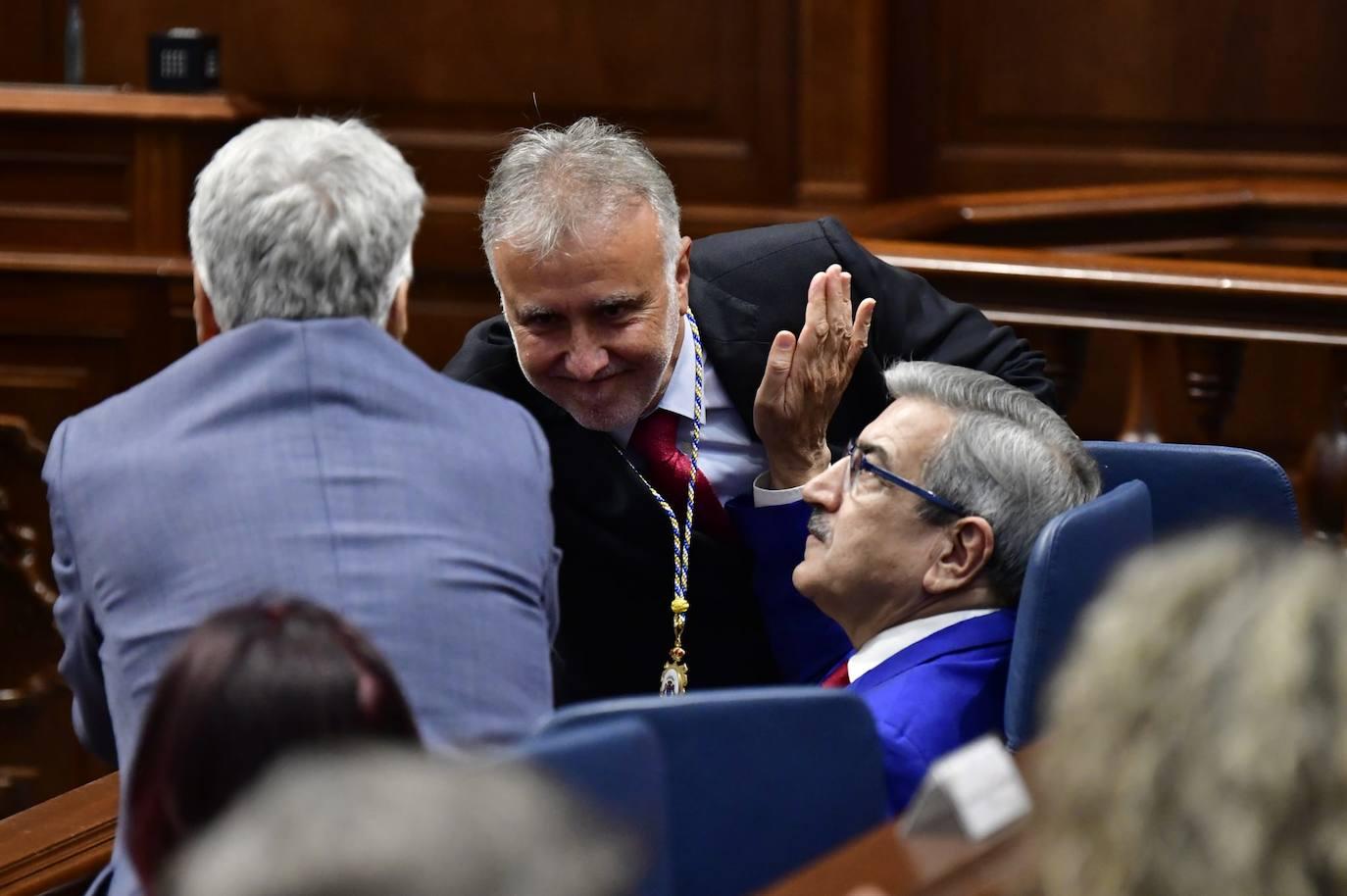 El inicio de la XI legislatura del Parlamento de Canarias, en imágenes