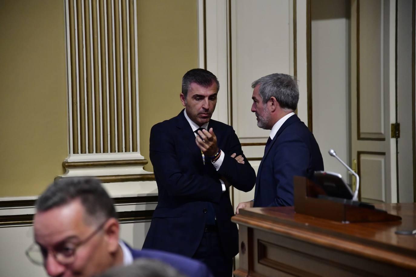 El inicio de la XI legislatura del Parlamento de Canarias, en imágenes