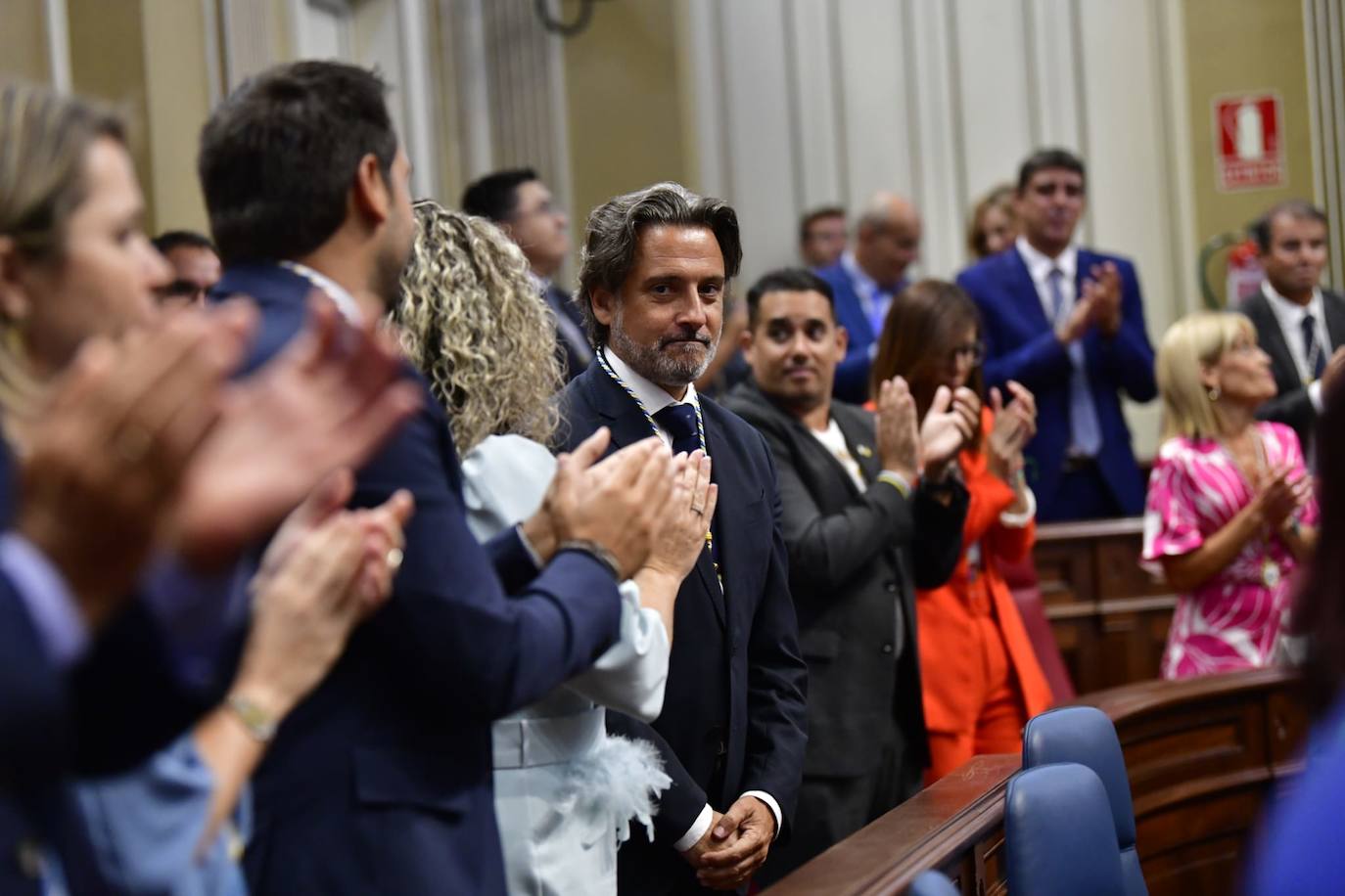 El inicio de la XI legislatura del Parlamento de Canarias, en imágenes