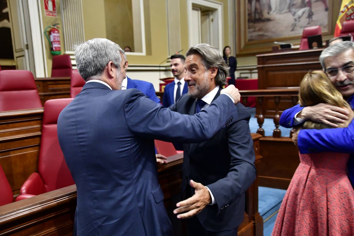 El inicio de la XI legislatura del Parlamento de Canarias, en imágenes