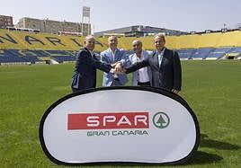 SPAR Gran Canaria apoya a la UDLP desde hace más de 20 años.