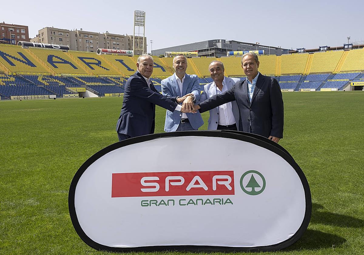 SPAR Gran Canaria apoya a la UDLP desde hace más de 20 años.