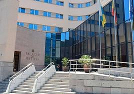 Imagen de los edificios judiciales de la capital tinerfeña