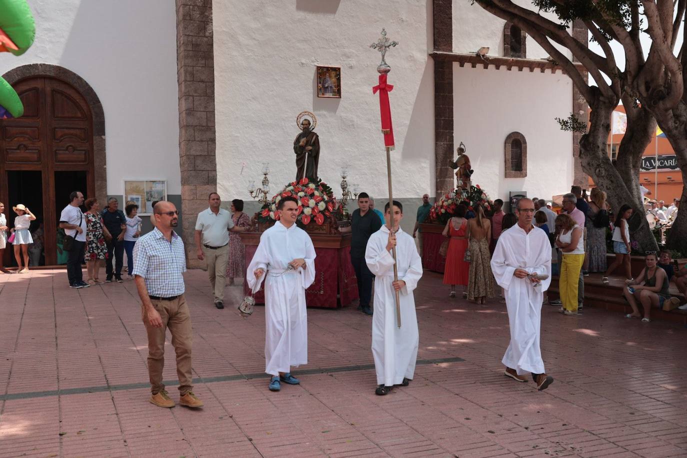 Dos santos y una misma fiesta en Ingenio