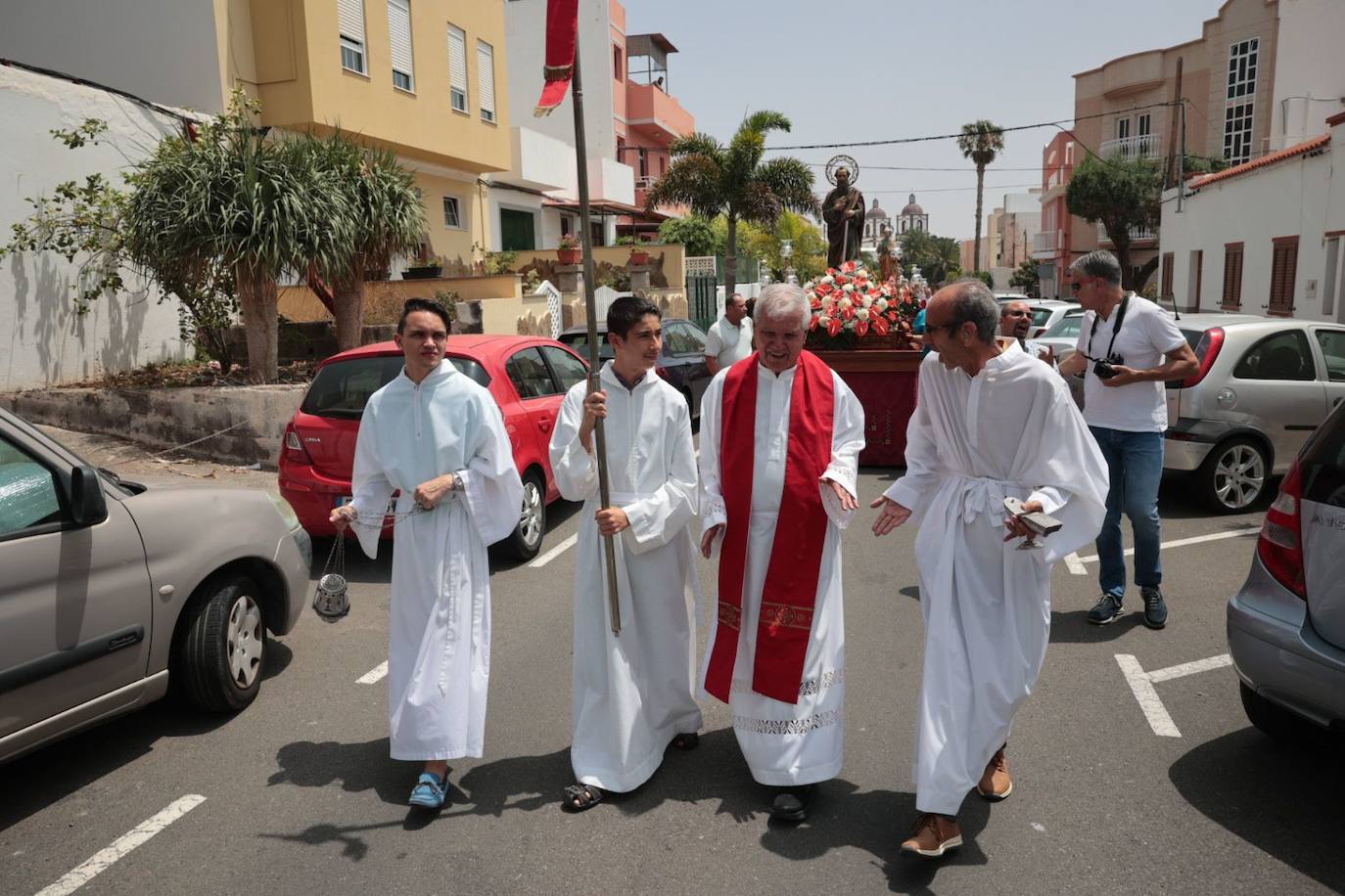 Dos santos y una misma fiesta en Ingenio