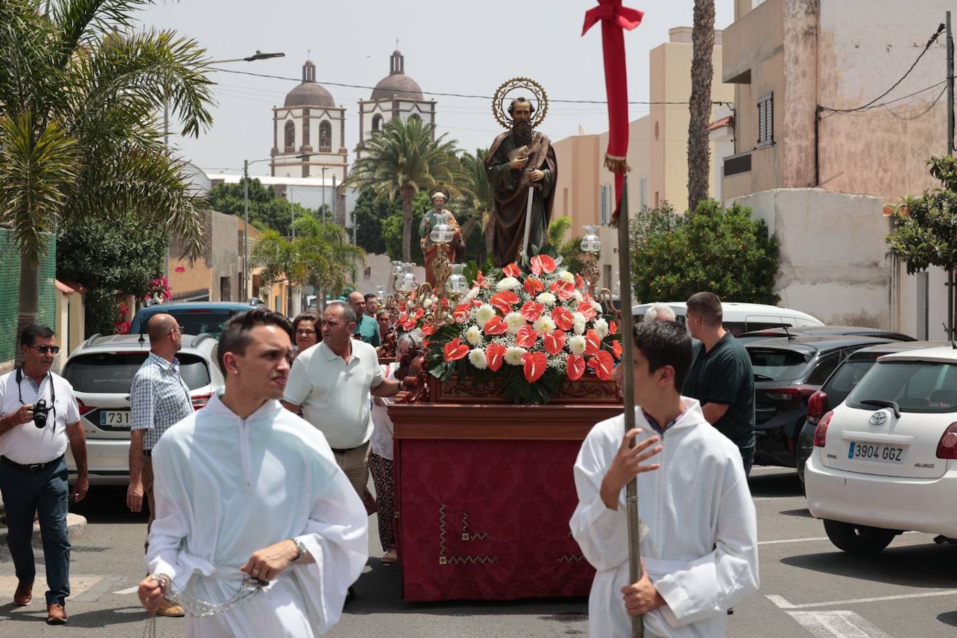 Dos santos y una misma fiesta en Ingenio
