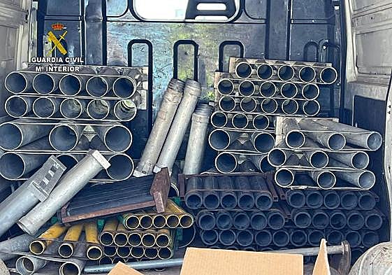 Interceptan un vehículo con más de 12 kilos de fuegos artificiales