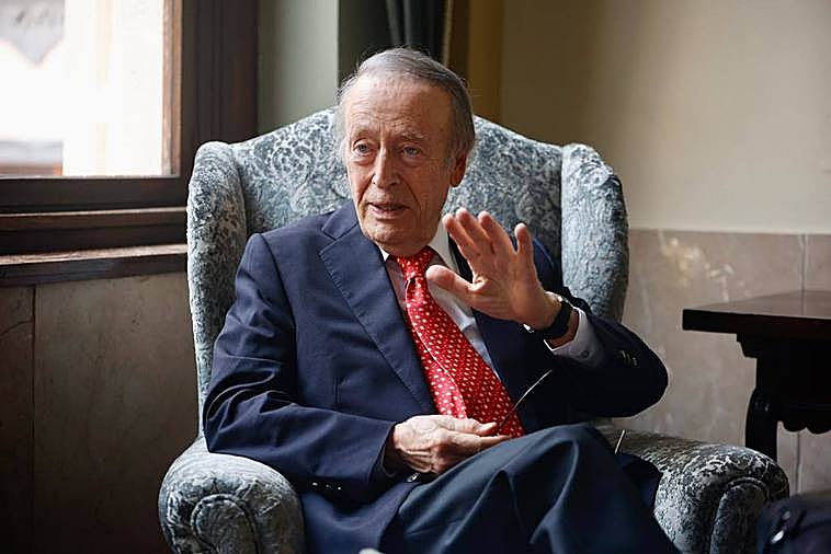 Miguel A. Torres, en el hotel Santa Catalina.