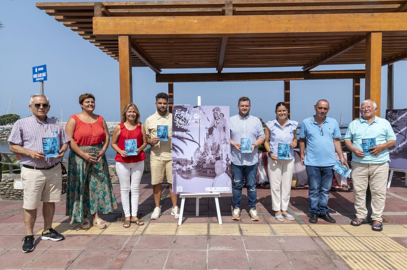 Imagen de la presentación este viernes de las Fiestas del Carmen 2023.