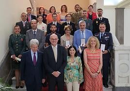 La entrega de Medallas al Mérito de la Protección Civil, en imágenes