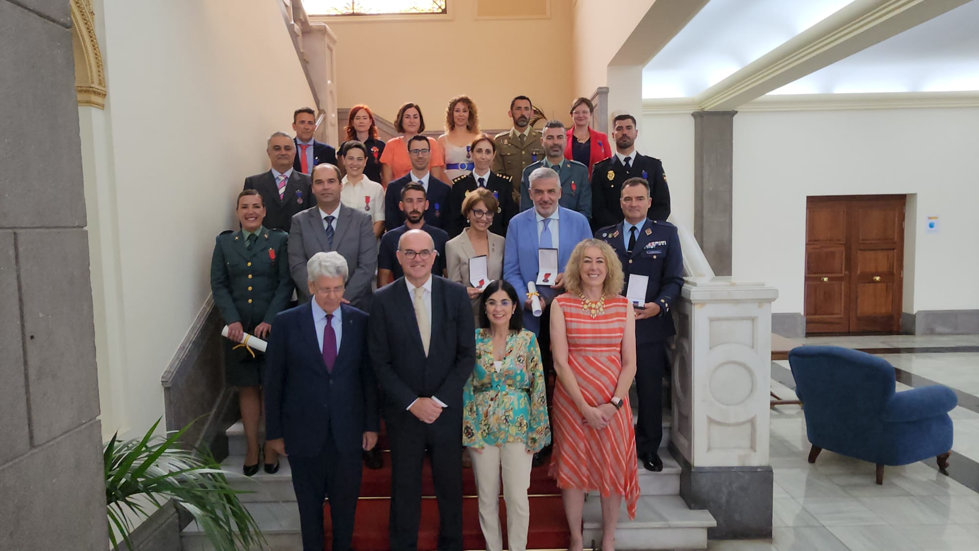 La entrega de Medallas al Mérito de la Protección Civil, en imágenes