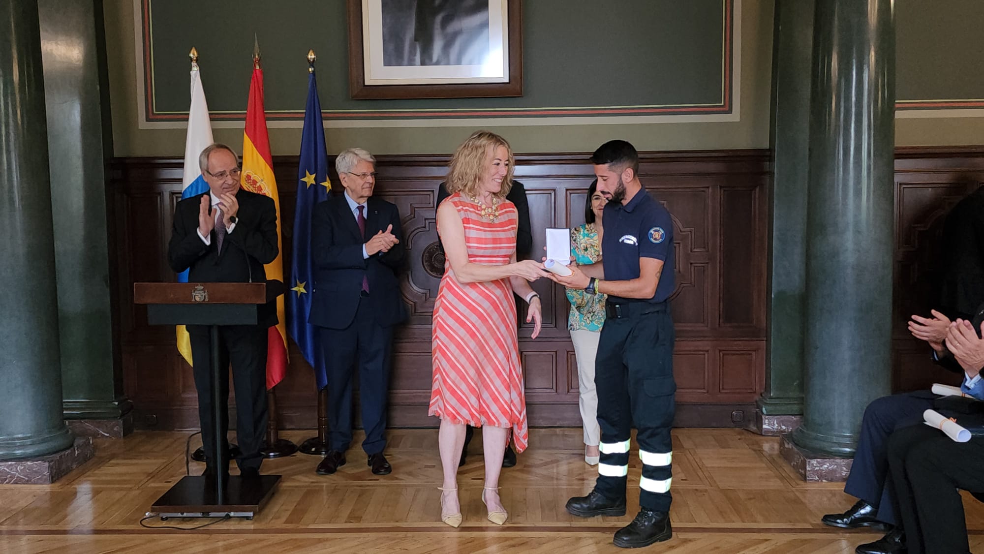 La entrega de Medallas al Mérito de la Protección Civil, en imágenes