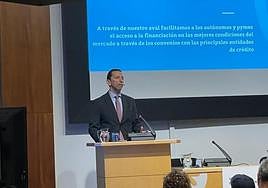 AvalCanarias celebró su Junta General Ordinaria el pasado 22 de junio. Se aprobaron las cuentas anuales y se repasó su actividad. En la foto, David Nin.