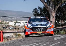 Jan Cerny, durante la prueba.