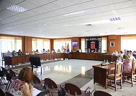 Pleno cabildicios de este lunes.