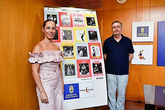 Presentación de la próxima temporada del Teatro Cuyás, en imágenes